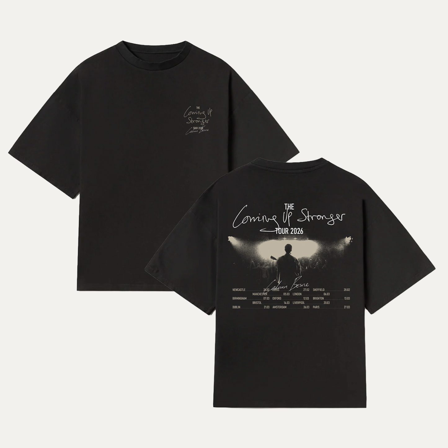 Calum Bowie 2026 Tour T-Shirt