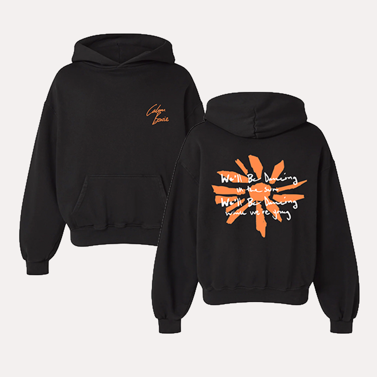 Calum Bowie Dreamers Hoodie Black